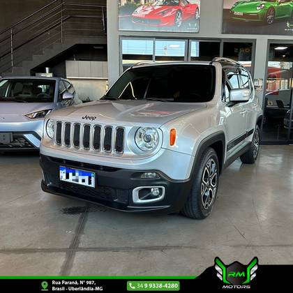 JEEP RENEGADE 1.8 16V FLEX LIMITED 4P AUTOMÁTICO JEEP RENEGADE 1.8 16V FLEX LIMITED 4P AUTOMÁTICO